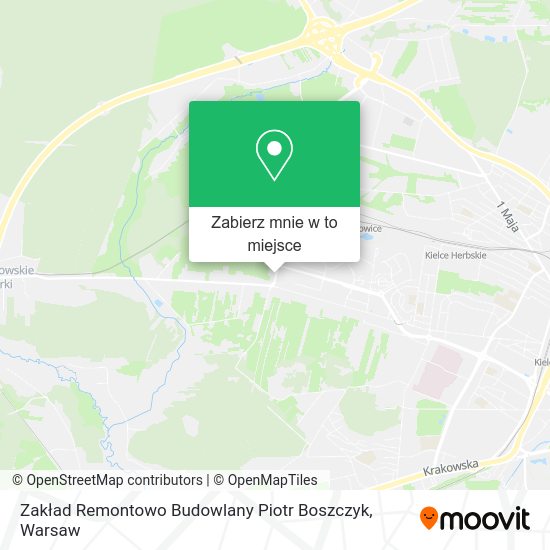 Mapa Zakład Remontowo Budowlany Piotr Boszczyk