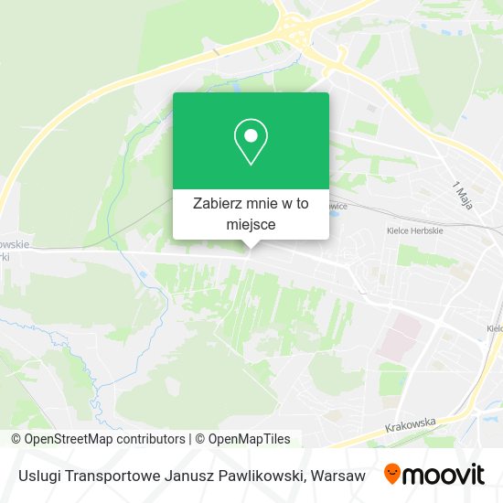 Mapa Uslugi Transportowe Janusz Pawlikowski