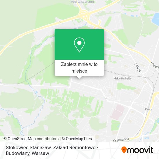 Mapa Stokowiec Stanisław. Zakład Remontowo - Budowlany