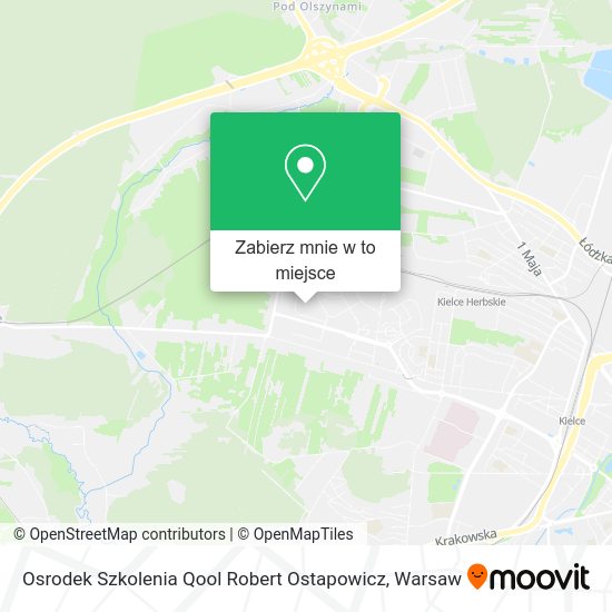 Mapa Osrodek Szkolenia Qool Robert Ostapowicz