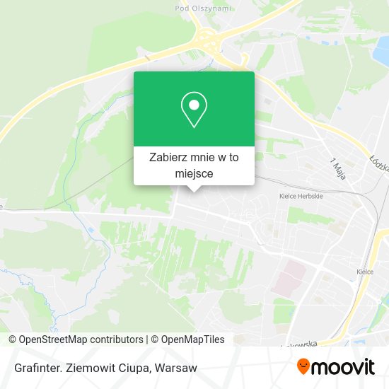 Mapa Grafinter. Ziemowit Ciupa