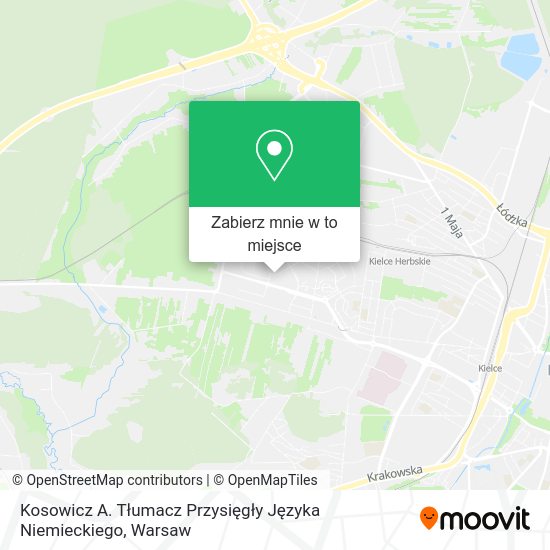 Mapa Kosowicz A. Tłumacz Przysięgły Języka Niemieckiego