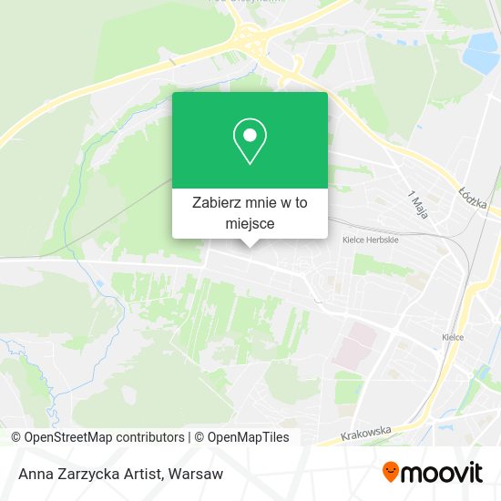 Mapa Anna Zarzycka Artist