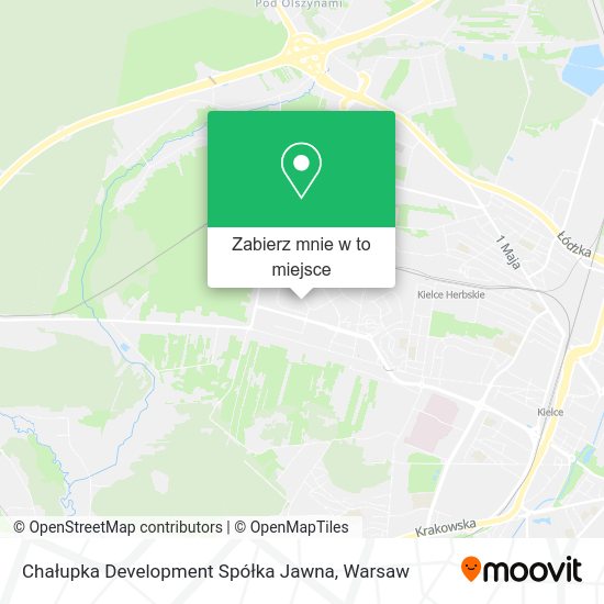 Mapa Chałupka Development Spółka Jawna