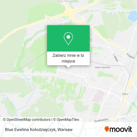 Mapa Blue Ewelina Kołodziejczyk