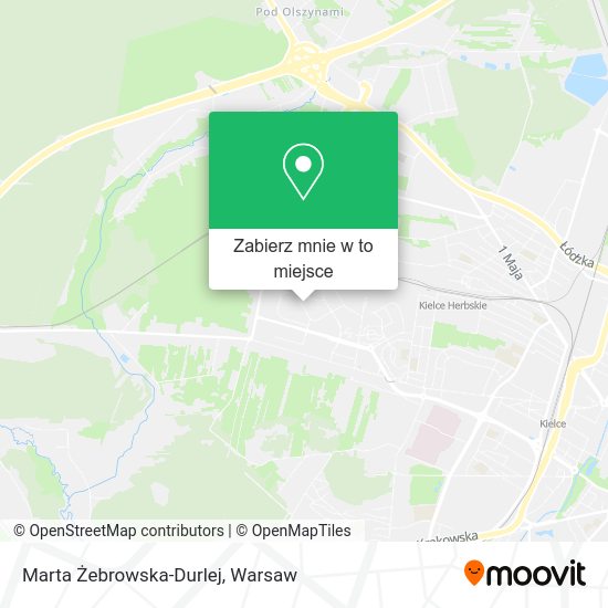 Mapa Marta Żebrowska-Durlej