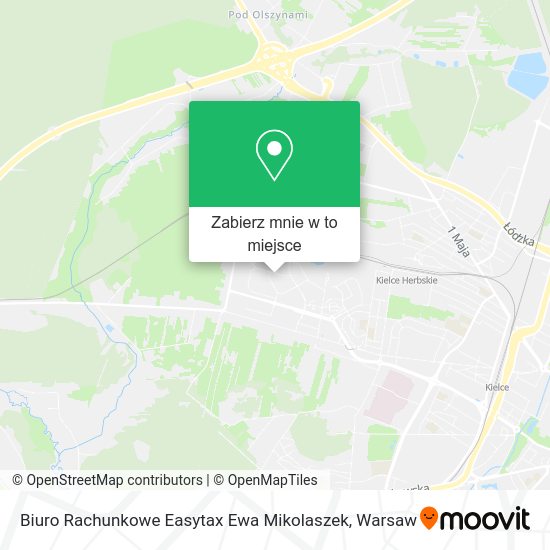 Mapa Biuro Rachunkowe Easytax Ewa Mikolaszek