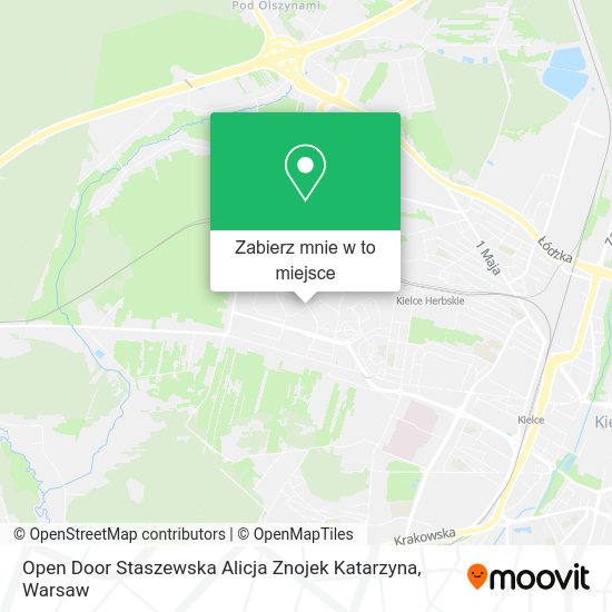 Mapa Open Door Staszewska Alicja Znojek Katarzyna