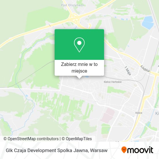 Mapa Glk Czaja Development Spolka Jawna