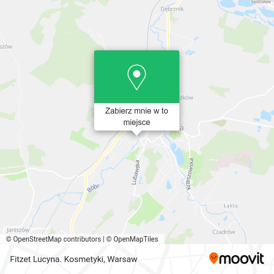 Mapa Fitzet Lucyna. Kosmetyki