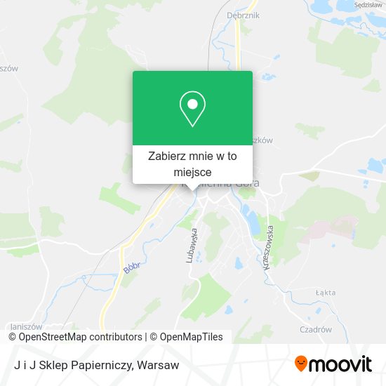 Mapa J i J Sklep Papierniczy