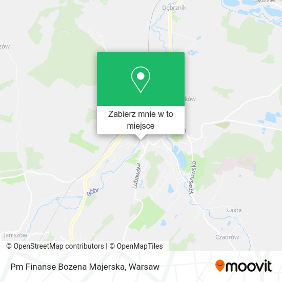 Mapa Pm Finanse Bozena Majerska