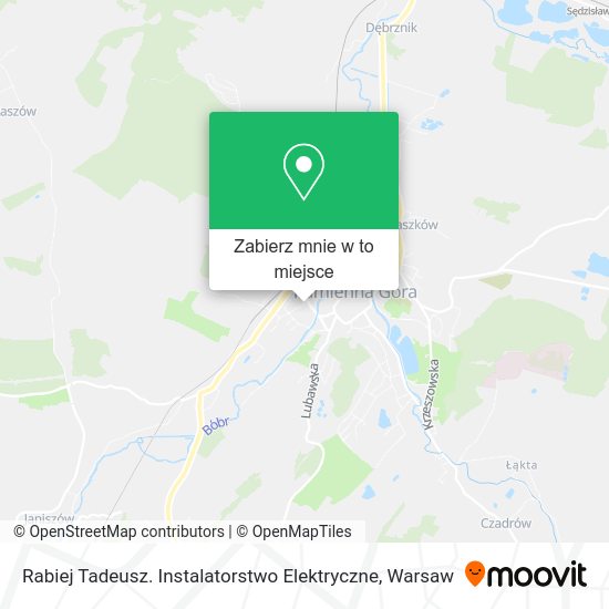 Mapa Rabiej Tadeusz. Instalatorstwo Elektryczne