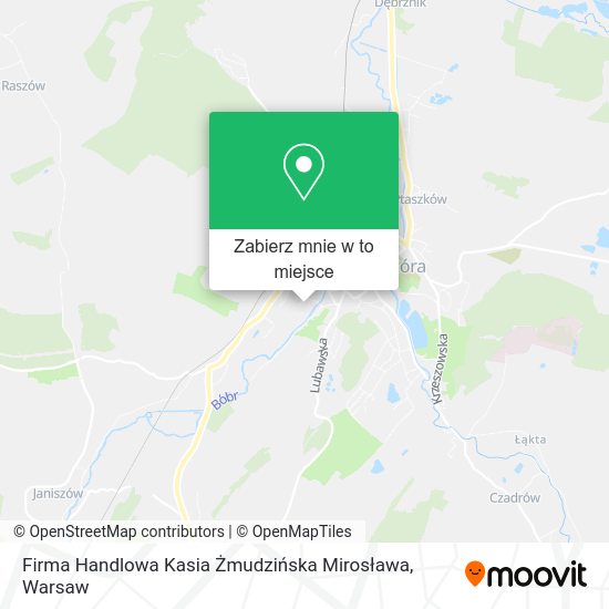 Mapa Firma Handlowa Kasia Żmudzińska Mirosława