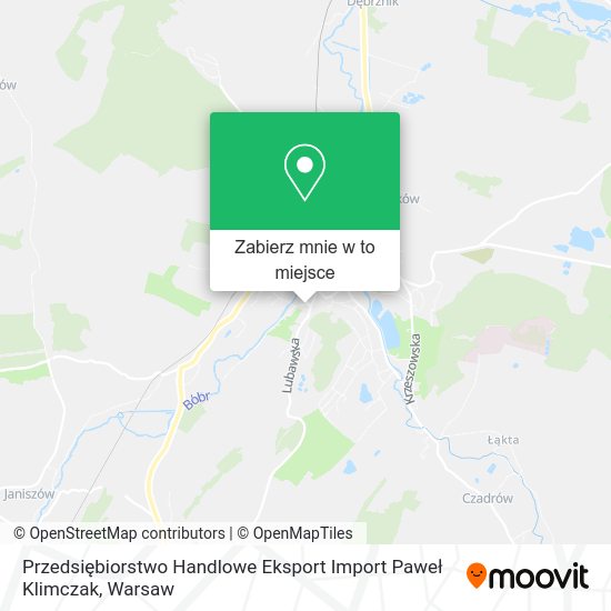 Mapa Przedsiębiorstwo Handlowe Eksport Import Paweł Klimczak