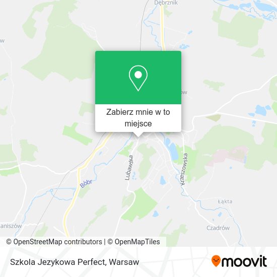 Mapa Szkola Jezykowa Perfect