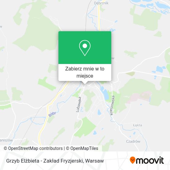 Mapa Grzyb Elżbieta - Zakład Fryzjerski