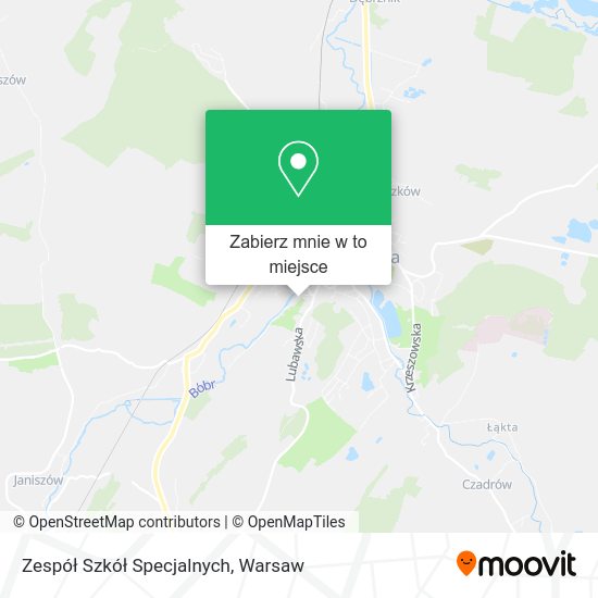 Mapa Zespół Szkół Specjalnych