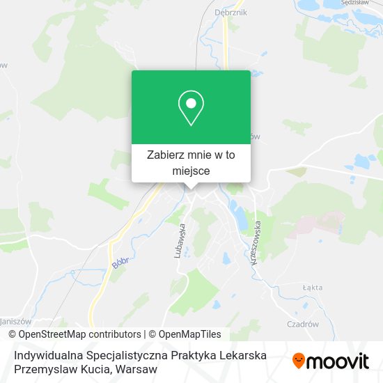 Mapa Indywidualna Specjalistyczna Praktyka Lekarska Przemyslaw Kucia