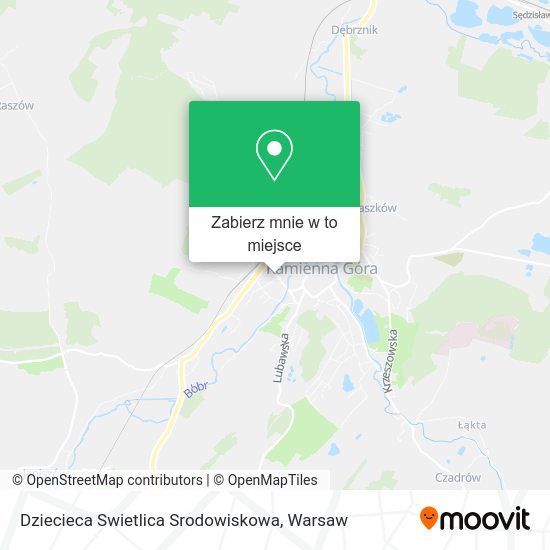 Mapa Dziecieca Swietlica Srodowiskowa