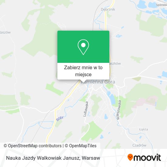 Mapa Nauka Jazdy Walkowiak Janusz