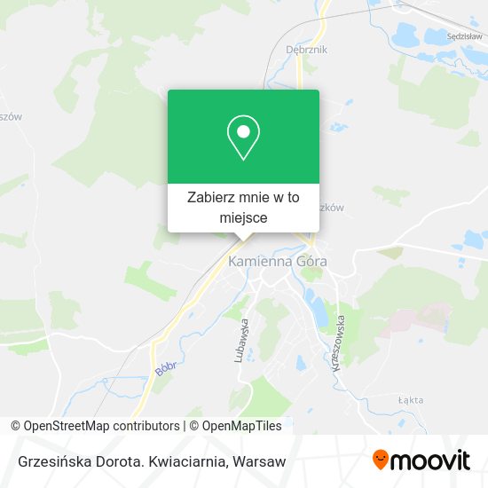 Mapa Grzesińska Dorota. Kwiaciarnia