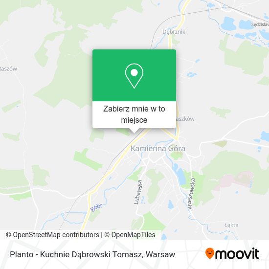 Mapa Planto - Kuchnie Dąbrowski Tomasz