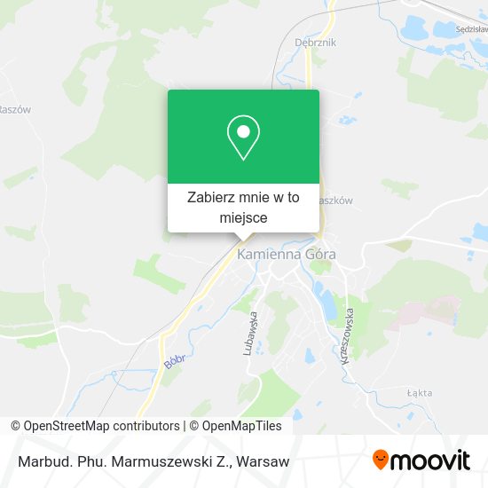 Mapa Marbud. Phu. Marmuszewski Z.