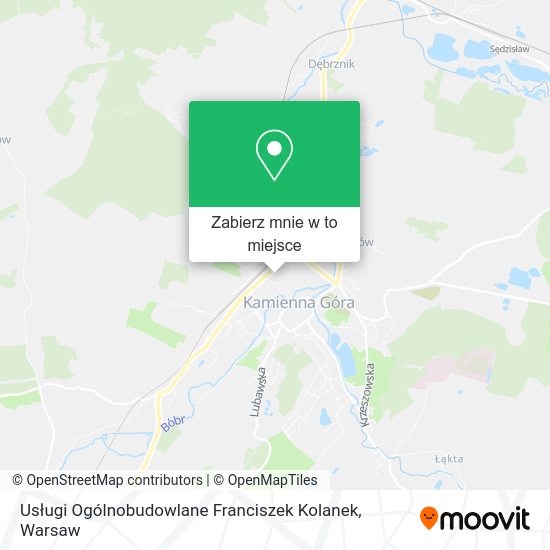 Mapa Usługi Ogólnobudowlane Franciszek Kolanek