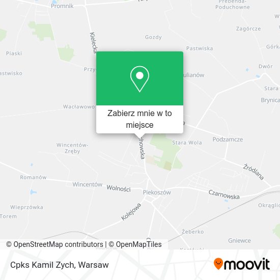 Mapa Cpks Kamil Zych