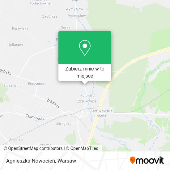 Mapa Agnieszka Nowocień