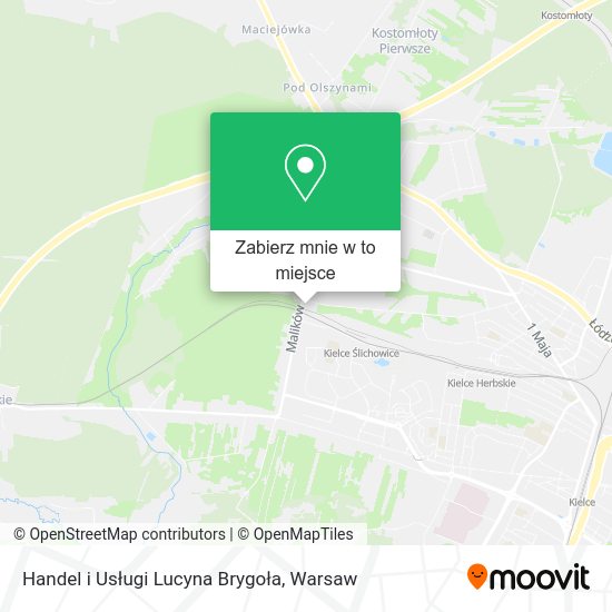 Mapa Handel i Usługi Lucyna Brygoła