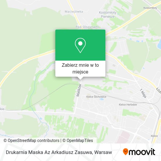 Mapa Drukarnia Maska Az Arkadiusz Zasuwa