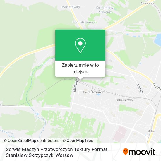 Mapa Serwis Maszyn Przetwórczych Tektury Format Stanisław Skrzypczyk