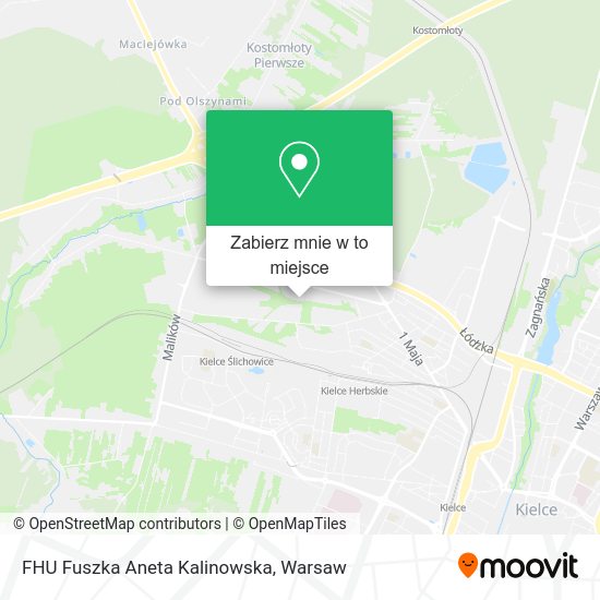 Mapa FHU Fuszka Aneta Kalinowska