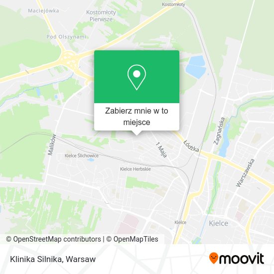 Mapa Klinika Silnika