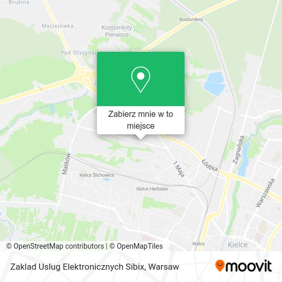 Mapa Zaklad Uslug Elektronicznych Sibix