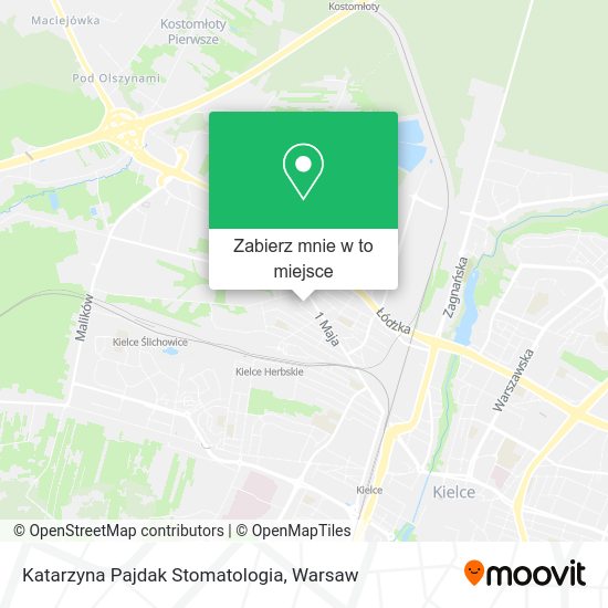 Mapa Katarzyna Pajdak Stomatologia