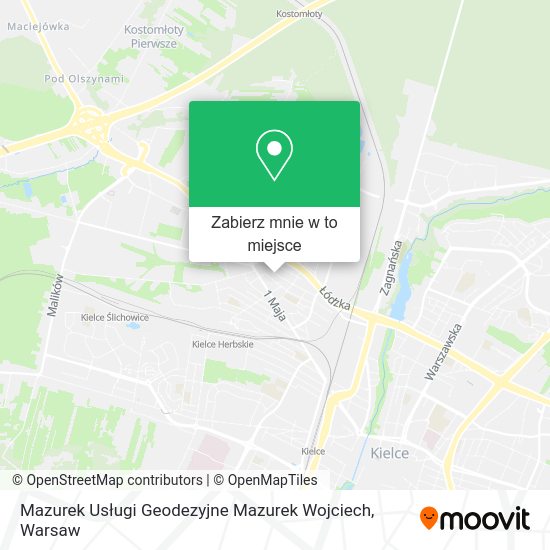 Mapa Mazurek Usługi Geodezyjne Mazurek Wojciech