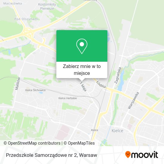 Mapa Przedszkole Samorządowe nr 2