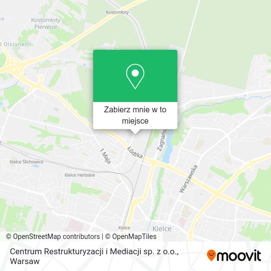 Mapa Centrum Restrukturyzacji i Mediacji sp. z o.o.