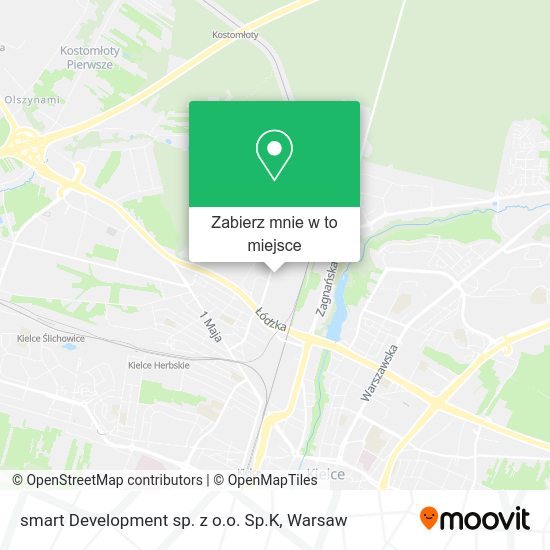 Mapa smart Development sp. z o.o. Sp.K