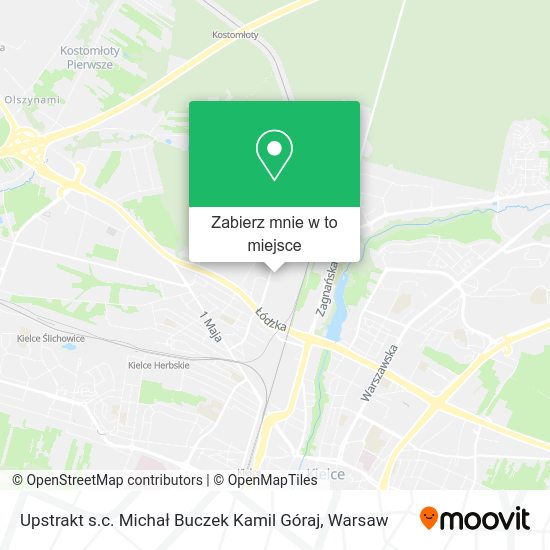 Mapa Upstrakt s.c. Michał Buczek Kamil Góraj