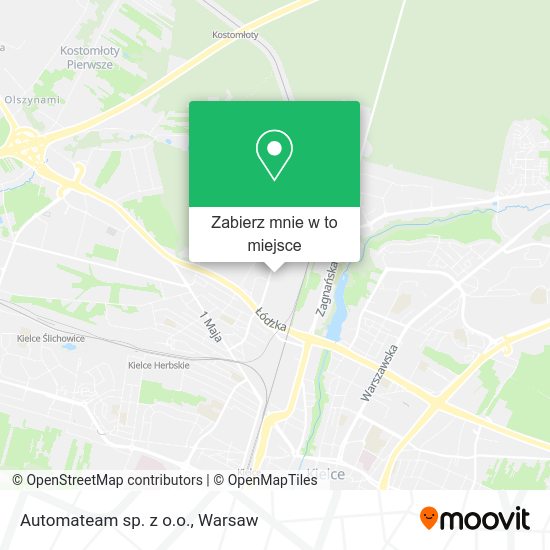 Mapa Automateam sp. z o.o.