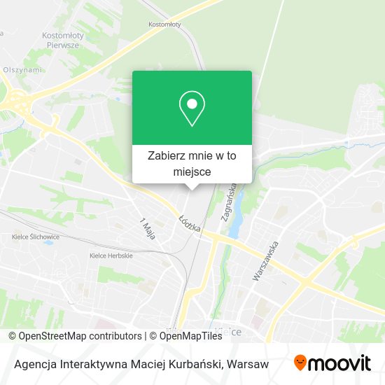 Mapa Agencja Interaktywna Maciej Kurbański