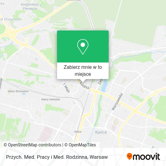 Mapa Przych. Med. Pracy i Med. Rodzinna