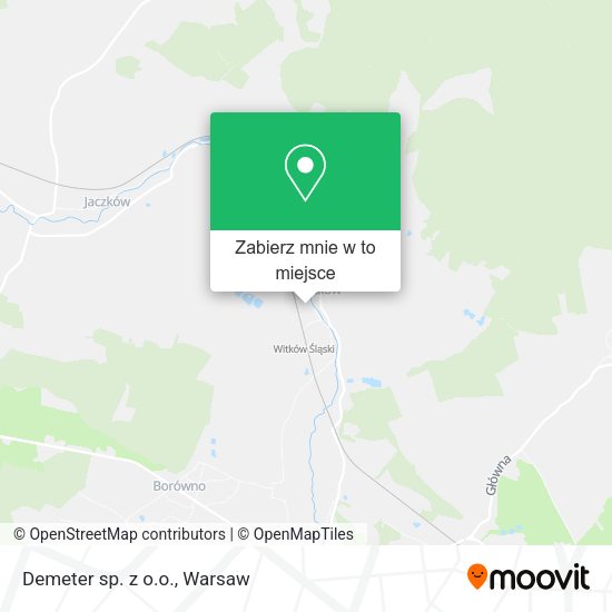 Mapa Demeter sp. z o.o.