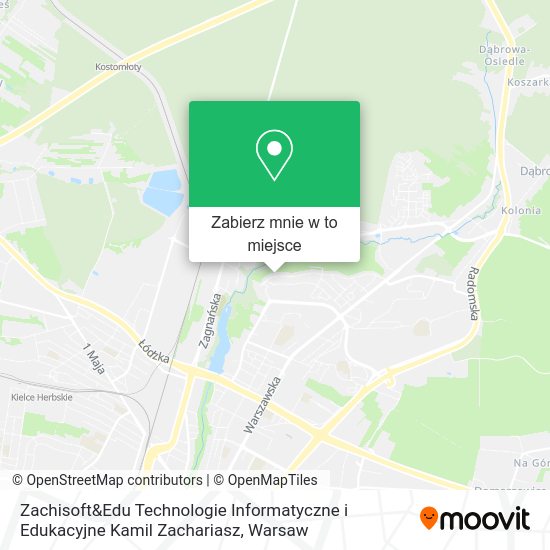 Mapa Zachisoft&Edu Technologie Informatyczne i Edukacyjne Kamil Zachariasz