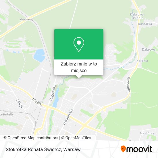 Mapa Stokrotka Renata Świercz