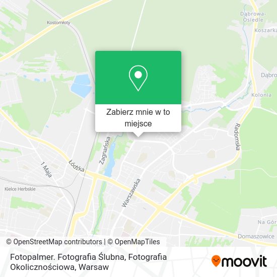 Mapa Fotopalmer. Fotografia Ślubna, Fotografia Okolicznościowa